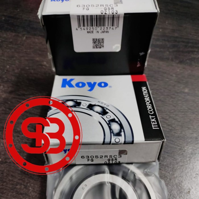 Bearing 6305 2RS / 6305 2RS C3 KOYO JAPAN ORIGINAL