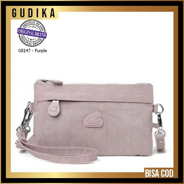 Ds6D0S2D Original 100 % Tas Gudika Original G8147 Tas Cewek Selempang Wanita - L Purple Ds6F5Sf
