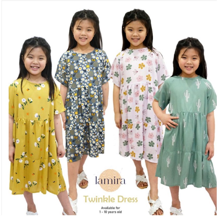 Dress Anak Perempuan Daster Rok Wanita Bawahan Setelan Piyama Bayi Stelan Set Rayo