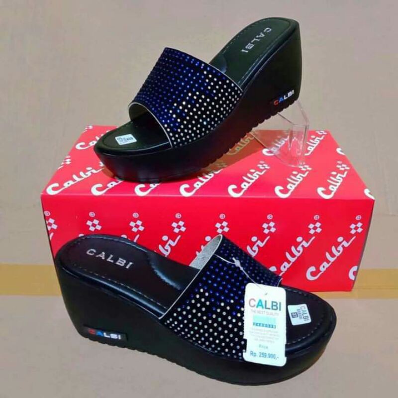 Wedges Calbi Wanita Slop kode AG.03