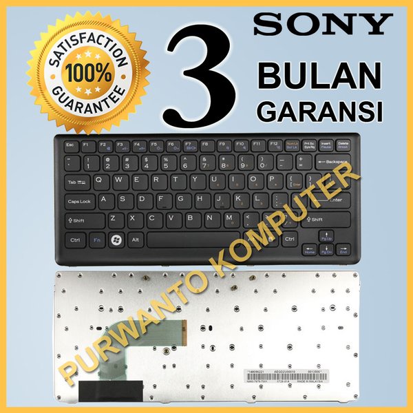 Keyboard Laptop SONY VAIO VGN-CS VGN-CS11S VGN-CS13T VGN-CS16T VGN-CS17H VGN-CS19 VGN-CS21S VGN-CS23