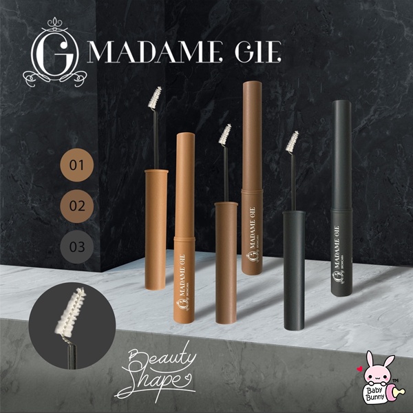 ❤ BELIA ❤ MADAME GIE Beauty Shape Browcara (✔️BPOM)