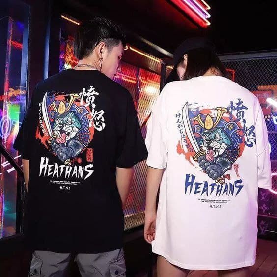 KAOS SAMURAI JEPANG HEATHANS BIG SIZE XXL XXXL XXXXL XXXXXL POLOS JUMBO 2XL 3XL 4XL 5XL PREMIUM DIST