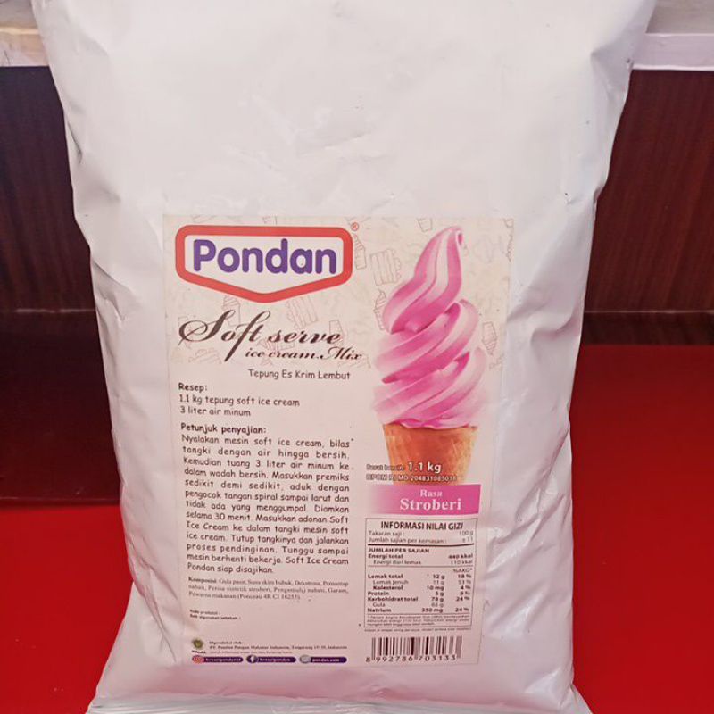 

pondan soft es krim