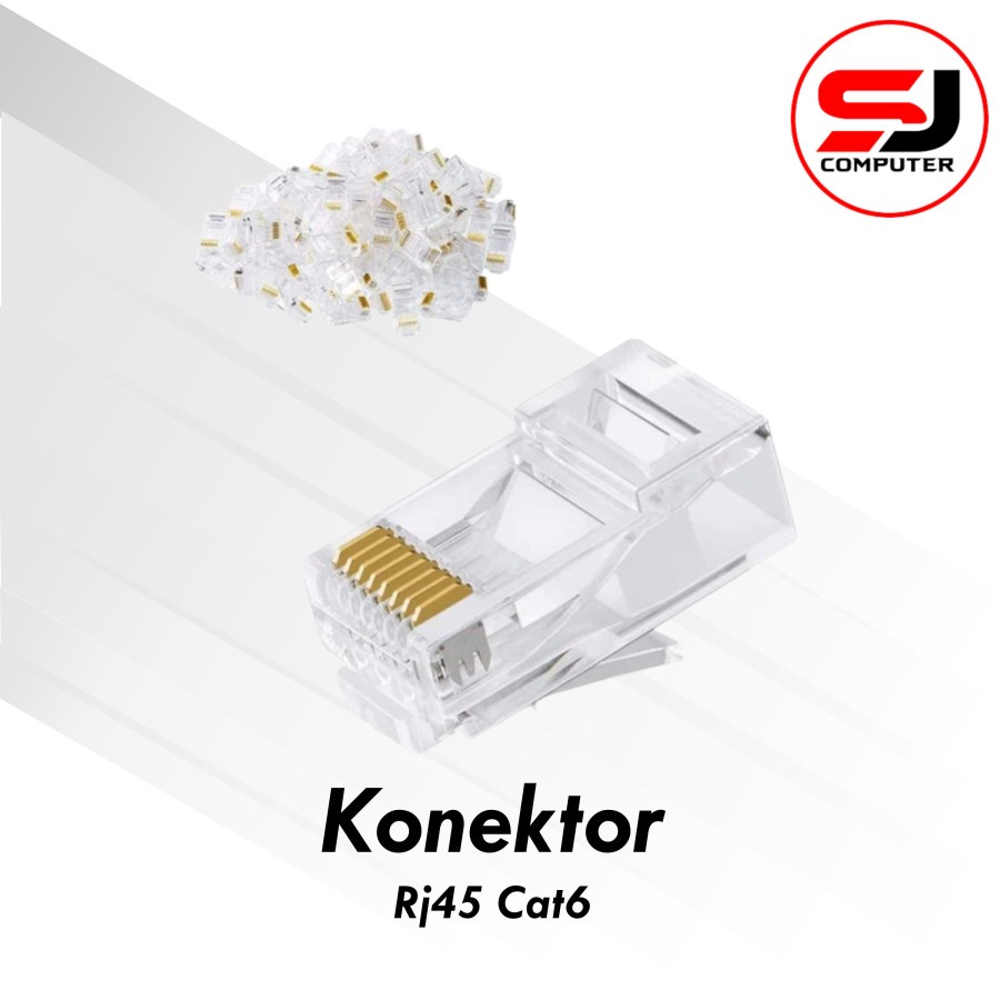 Konektor RJ45 LAN CAT6 Original Connector Cat 6