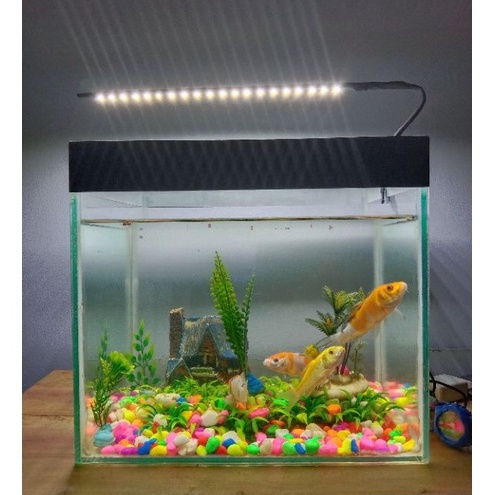 20 mata led putih super terang lampu Aquarium aquscape jepit usb 5 volt