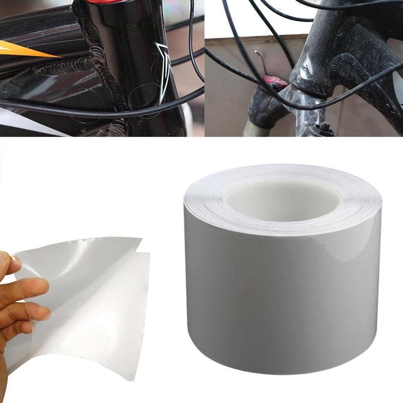 DEEMOUNT Sticker Sepeda Bike Frame Protector 1 Meter - RCK-104 - Transparent