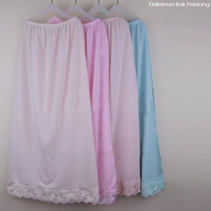 DALAMAN ROK MUSLIM PANJANG / DALAMAN GAMIS WANITA / ROK DALAMAN MAXI