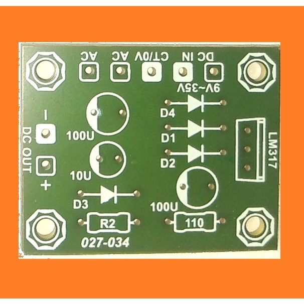 PCB Regulator LM317 1.2A