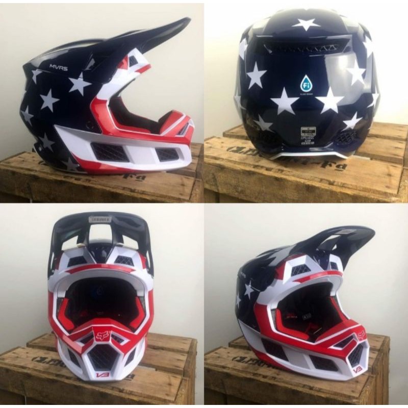 Helm FOX V3 MVRS Cross Original