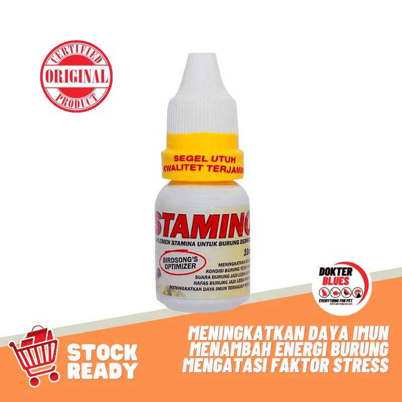 STAMINO SMART MASTERING Vitamin Burung Meningkatkan Stamina Energi Nafas Panjang Daya Tahan Nutrisi