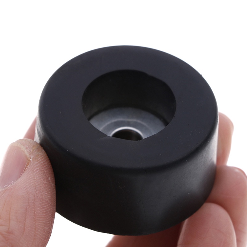 Deid 4Pcs Bantalan Kaki Speaker Bahan Karet Ukuran 38mm x 19mm