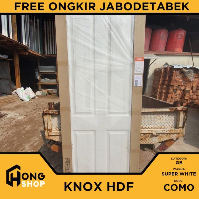 Pintu Geser / Sliding KNOX HDF Duco Glossy 82x210 FULL SET SIAP PASANG