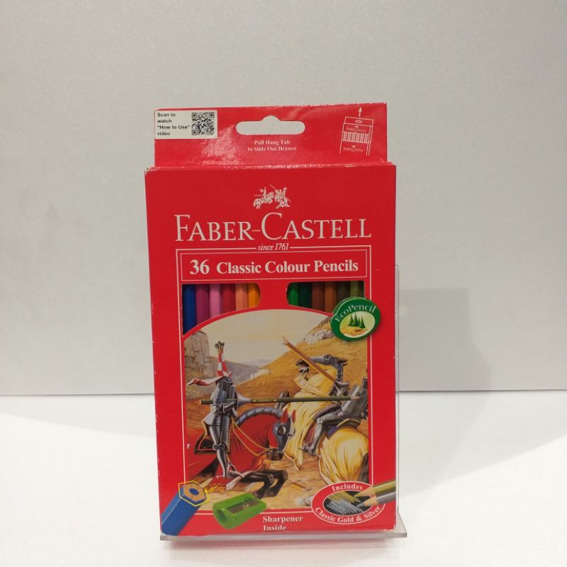 

FABER-CASTELL (36CLASSIC COLOUR PENCILS)