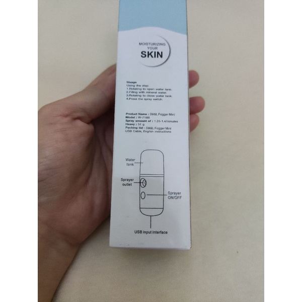 facemist nano mist sprayer