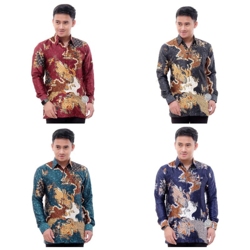 KEMEJA BATIK SEMI SUTERA SEMISUTERA BATIK KEMEJA BATIK RESMI