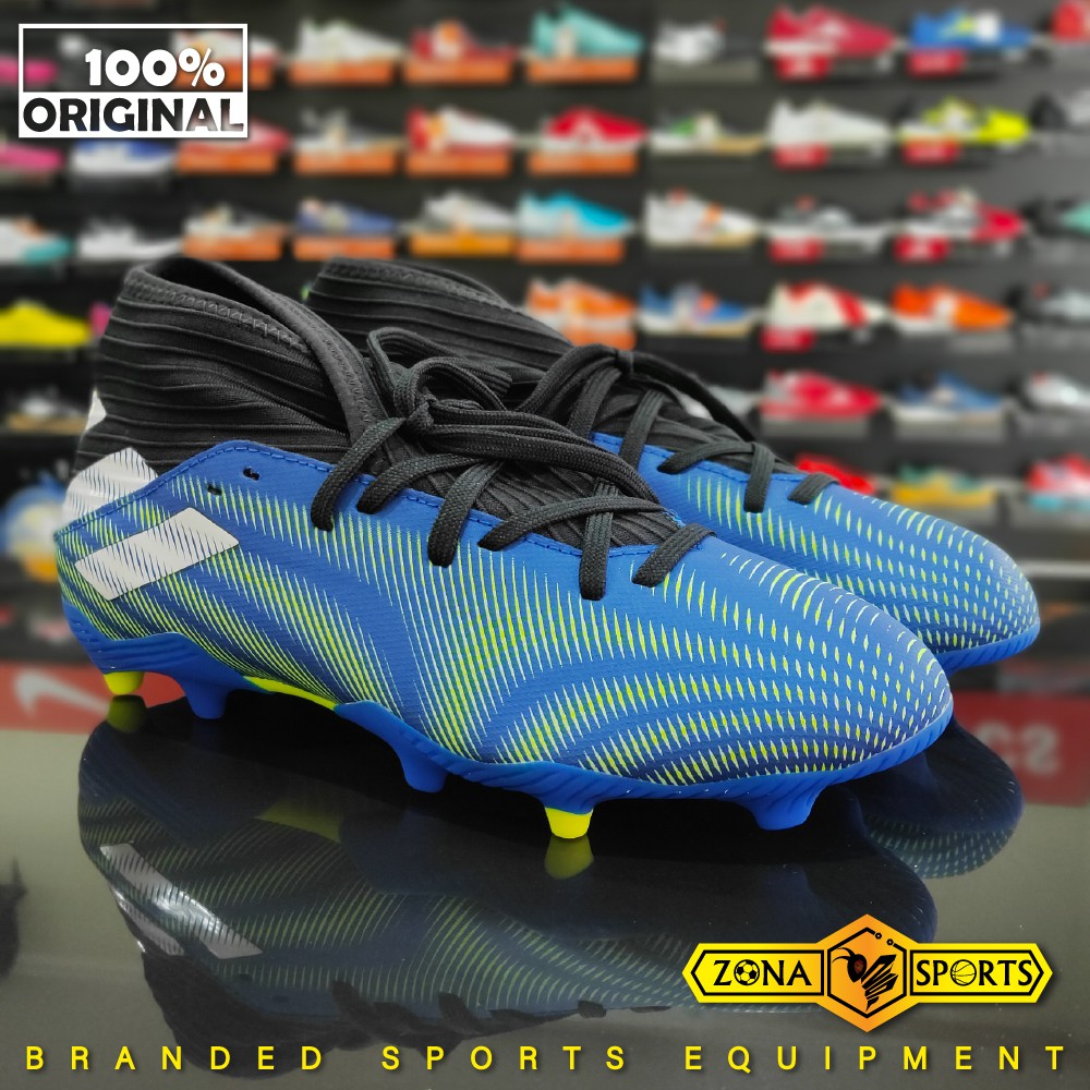 Sepatu bola Adidas Nemeziz.3 FG Team Royal Blue FW7349