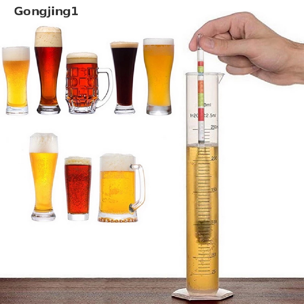 Gongjing1 Alat Pengukur Kadar Gula / Alkohol / Wine / Bir Untuk Home Brewing