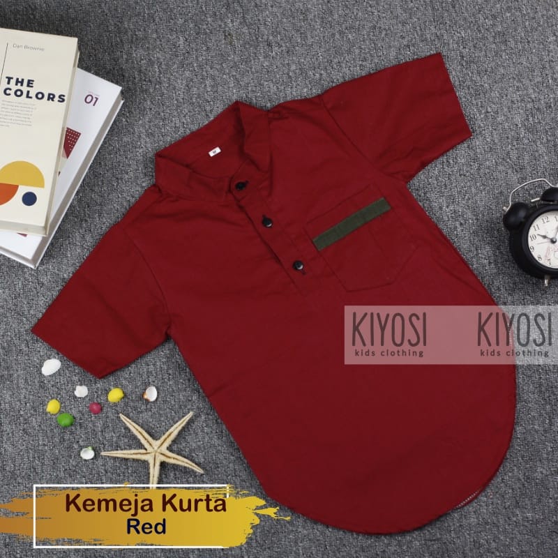 KIYOSI Baju Koko Kurta Anak Premium 1-5 Tahun