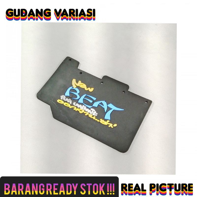 Mudflap penahan lumpur beat Fi new injeksi Tulisan thailand