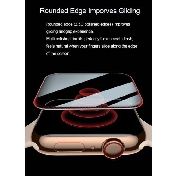 Hydrogel Full Cover Apple Watch Ukuran 3.8/4.0/4.2/4.4mm Seri 1/2/3/4/5/6/SE