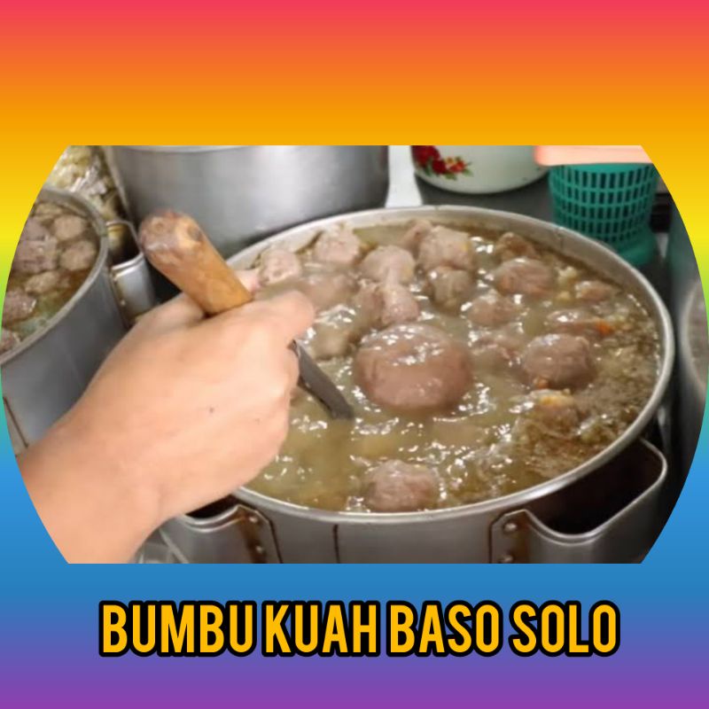 Bumbu Kuah Baso Solo / Asli Solo / Bonus Bawang Goreng