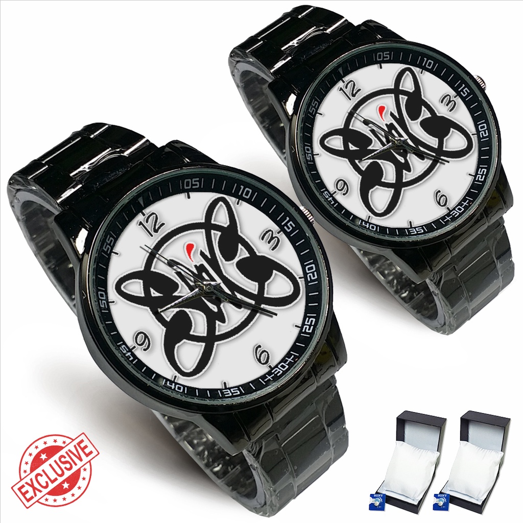 Jam Tangan Rantai Couple SLANK MOTIF - 3 (Special)