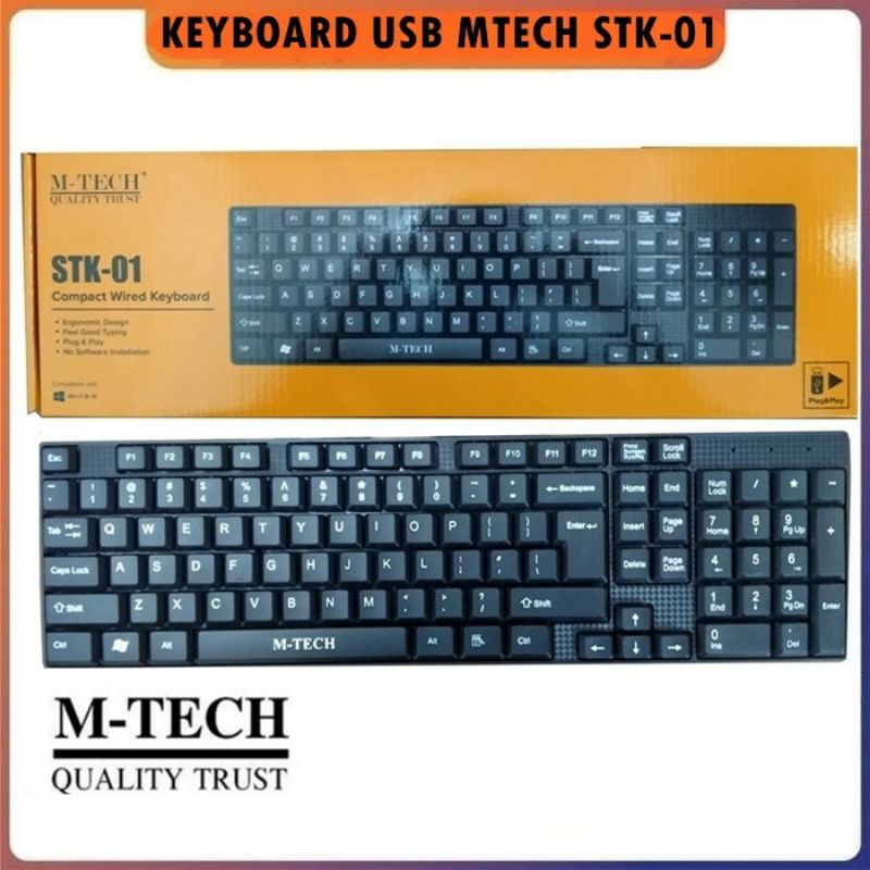 Keyboard Wired USB M-Tech STK 01