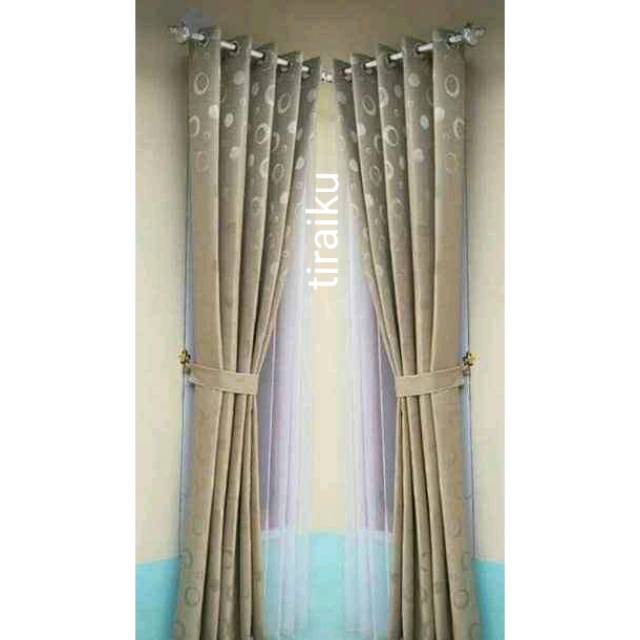 Gorden lokal coklat muda