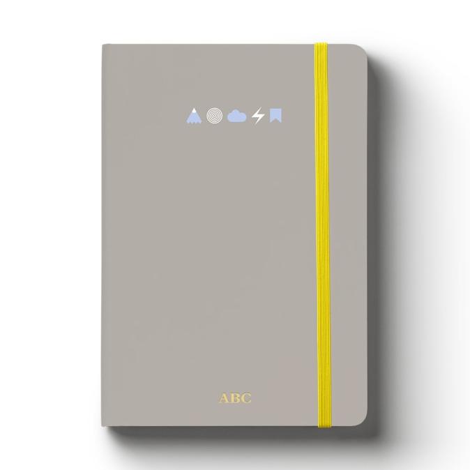

Papermark A5 Grey Study Planner