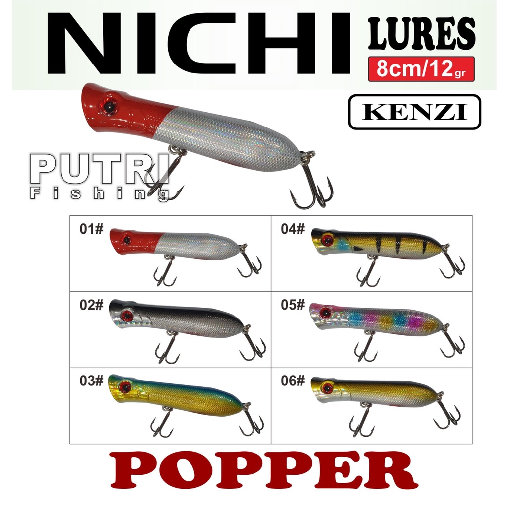 KENZI NICHI LURES 80mm 12gr