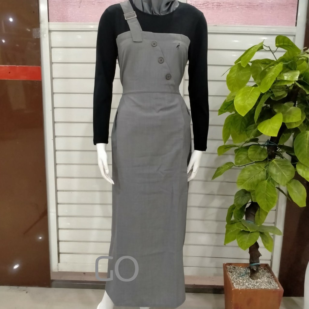 gof CRESSIDA GAMIS WANITA Baju Muslim Cewek Pakaian Syar'i Wanita Original