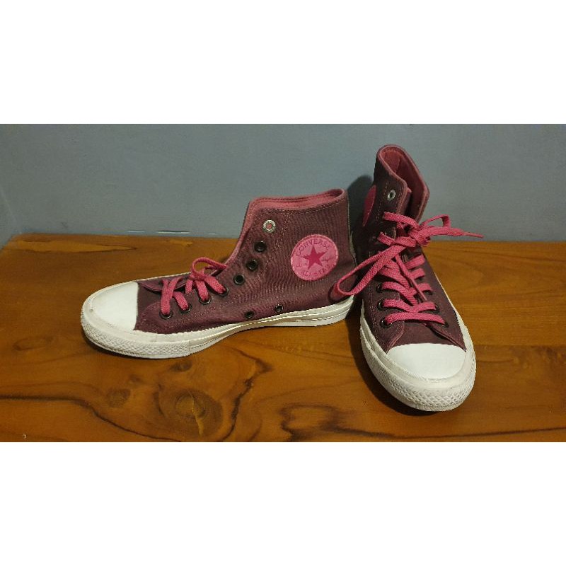 converse chuck taylor all star high sneakers pink