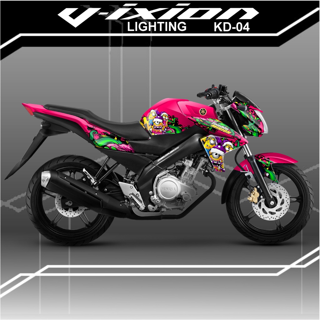 Decal Sticker, Decal Stiker Variasi Fullbody New Vixion Lighting - Dekal Stiker Vixion NVL 19