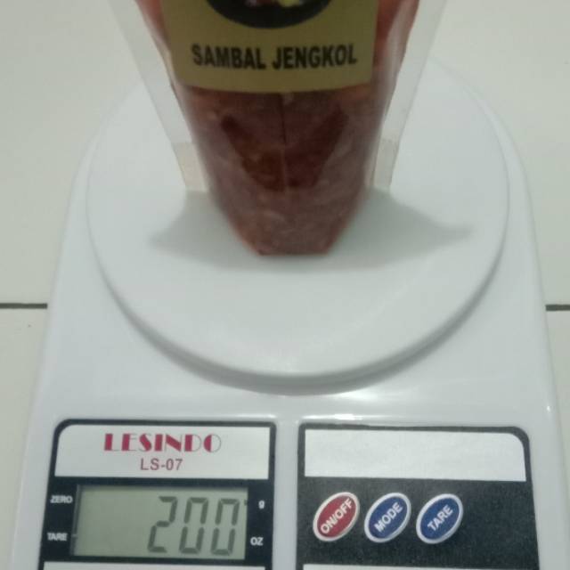 Sambal jengkol ektra pedas