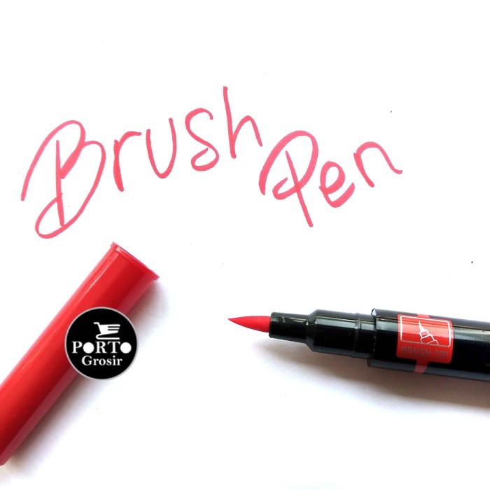 

kaligrafi-perlengkapan- snowman brushpen brush pen kuas set 24 warna bm-24 lettering doodle