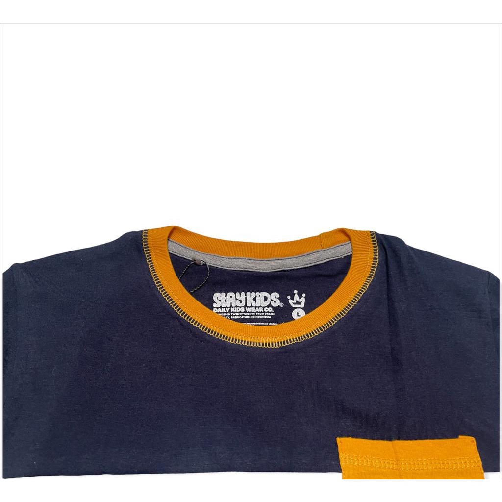 Baju kaos anak piko usia 1-12 tahun bahan katun kombed