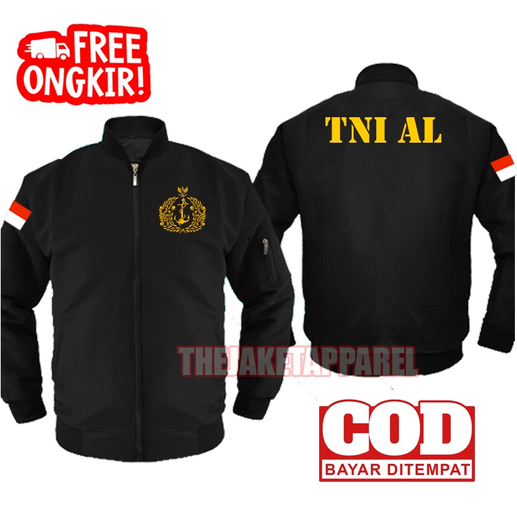 JAKET BOMBER TNI AL / JAKET TNI AL