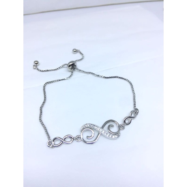 Gelang Wanita Xufing Silver Anti Karat Bisa diatur Sesuai Tangan