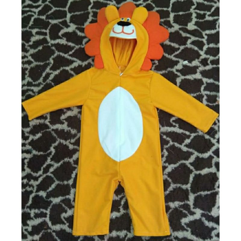 Kostum Lion/kostum singa/kostum binatang/kostum binatang anak/kostum hewan/kostum hewan anak/Nadine 