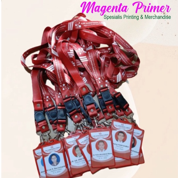 

Id Card Set Lanyard Printing 2 Sisi