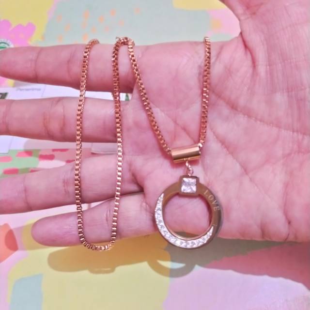 kalung hijab wanita kalung titanium perhiasan wanita  aksesoris kalung aksesoris wanita