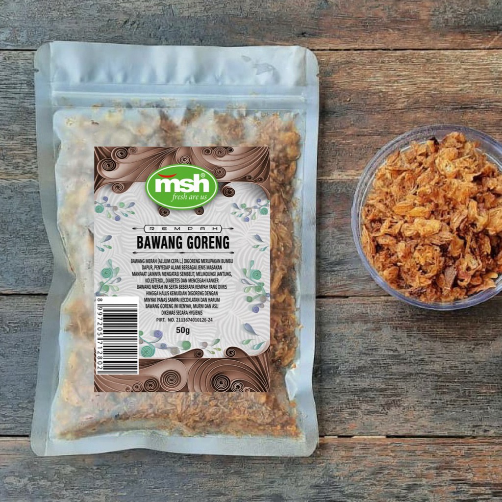

Premium MSH Bawang Goreng 125 g