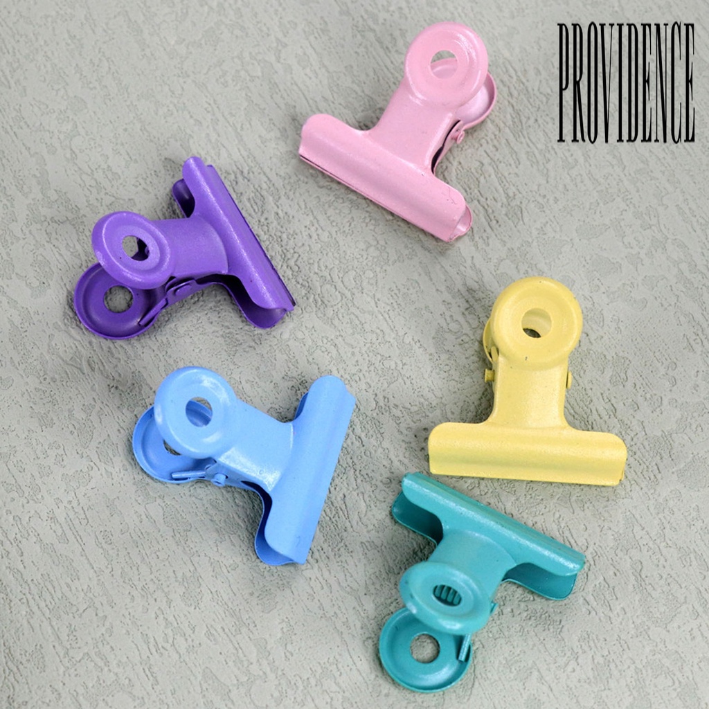 Providence 5Pcs / Set Klip / Jepit Kuku Extension Bentuk C Bahan Metal Untuk Nail Art