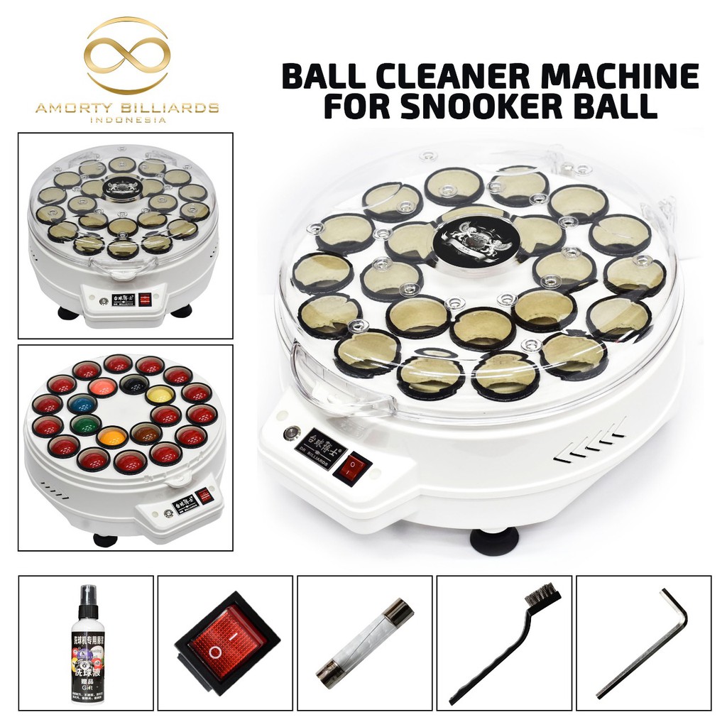 BALL CLEANER MACHINE FOR SNOOKER BALL / MESIN PENCUCI BOLA SNOOKER