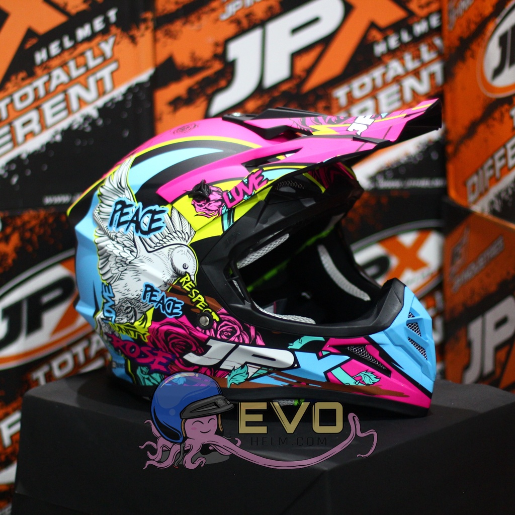 HELM JPX CROSS_FOX1 SERI X28 - BLACK DOFF + GOOGLE SNAIL (ONGKIR 2 KG) HELM JPX X28 MERPATI ORIGINAL HELM CROSS MERPATI HELM TRAIL UNGU MAGENTA HELEM JPX CROS JPX JPK HELM JPX TERBARU