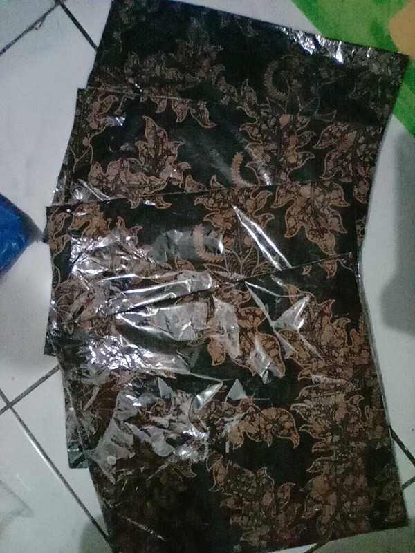 Arka Batik Hrb026 Kenongo Kemeja Hem Pendek Padi Pekalongan M L Xl Murah Keren Batik Pria Wajik Biru