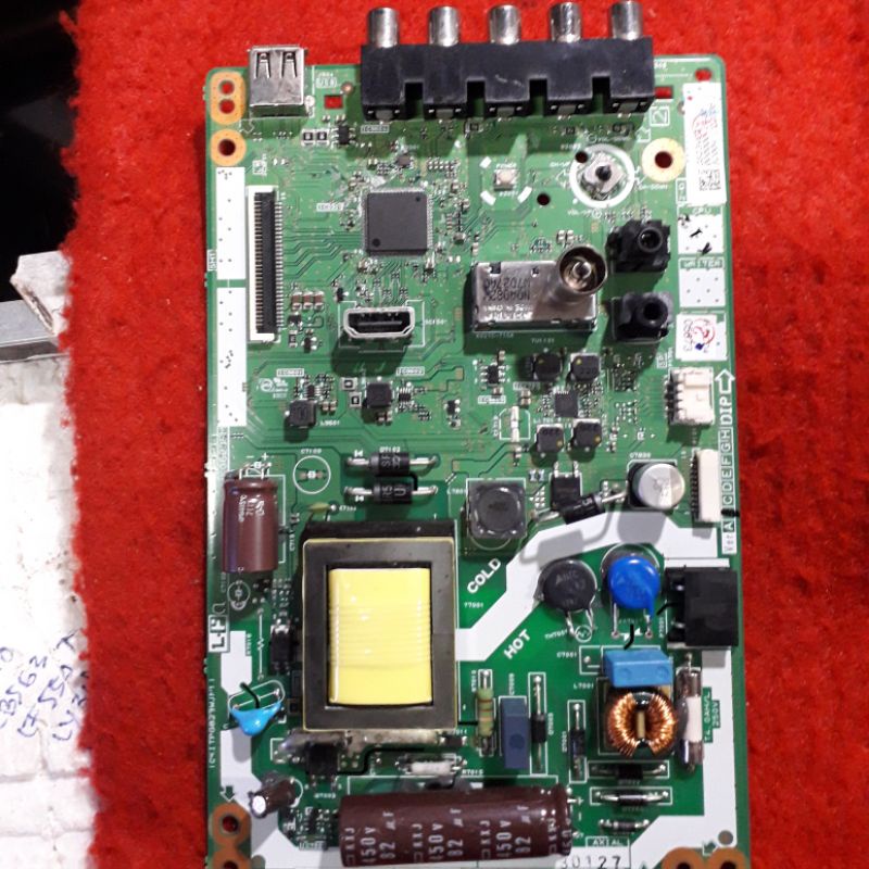 Mainboard Tv Led Sharp LC-24SA4100I - Motherboard - Micom - Mesin Tv Led Shaep LC 24SA41001