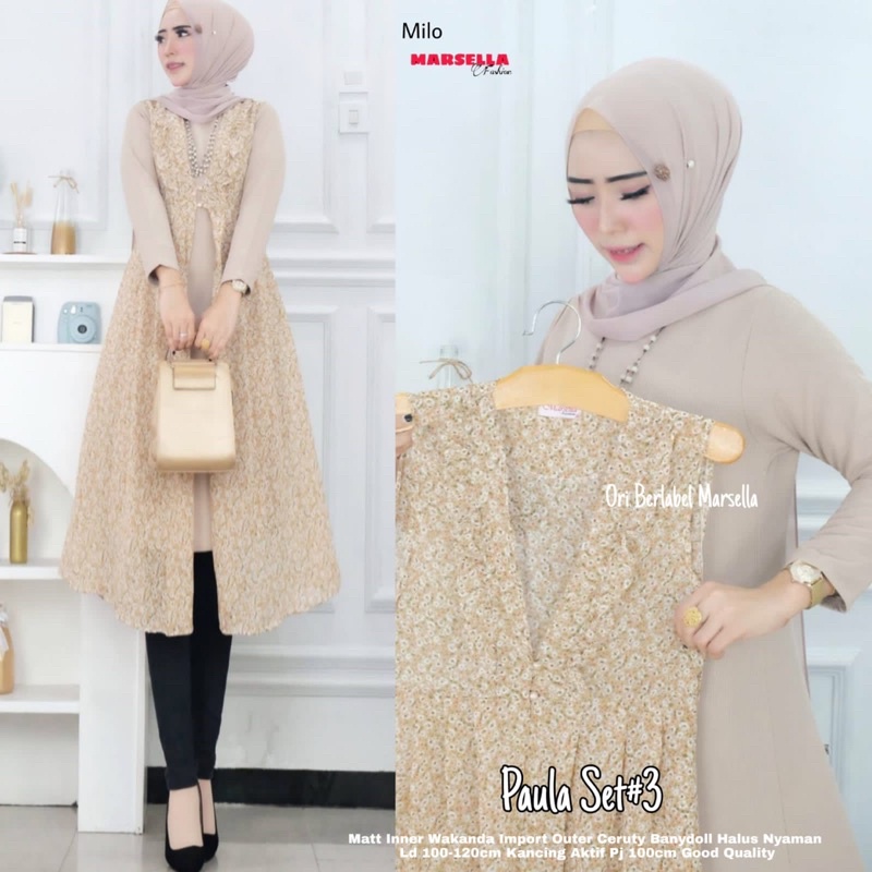Paula Set Ori Marsella// Paula Set#3 Ori Marsella// Set Super Best Seller// Restok Hari Ini-1