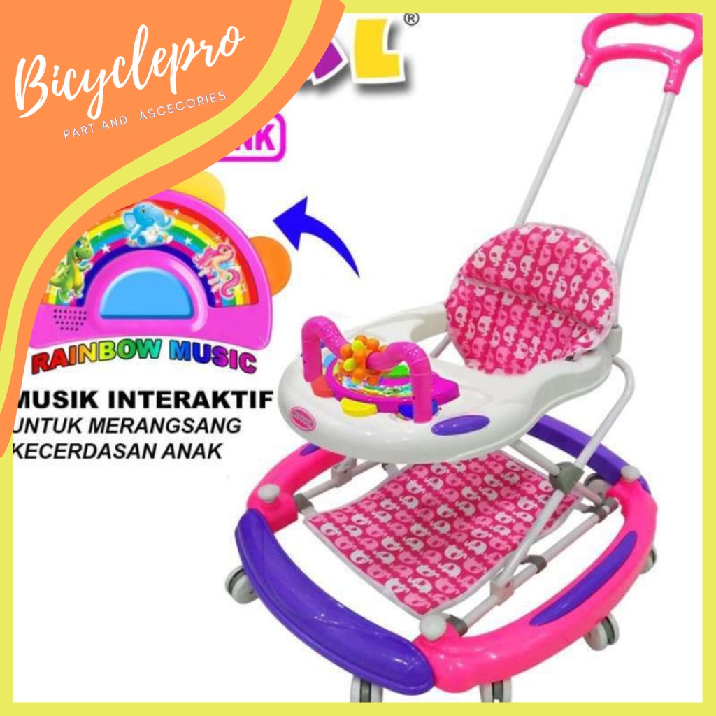 babywalker royal tipe RY-2313 RY-839 bisa jadi ayunan kuda kudaan